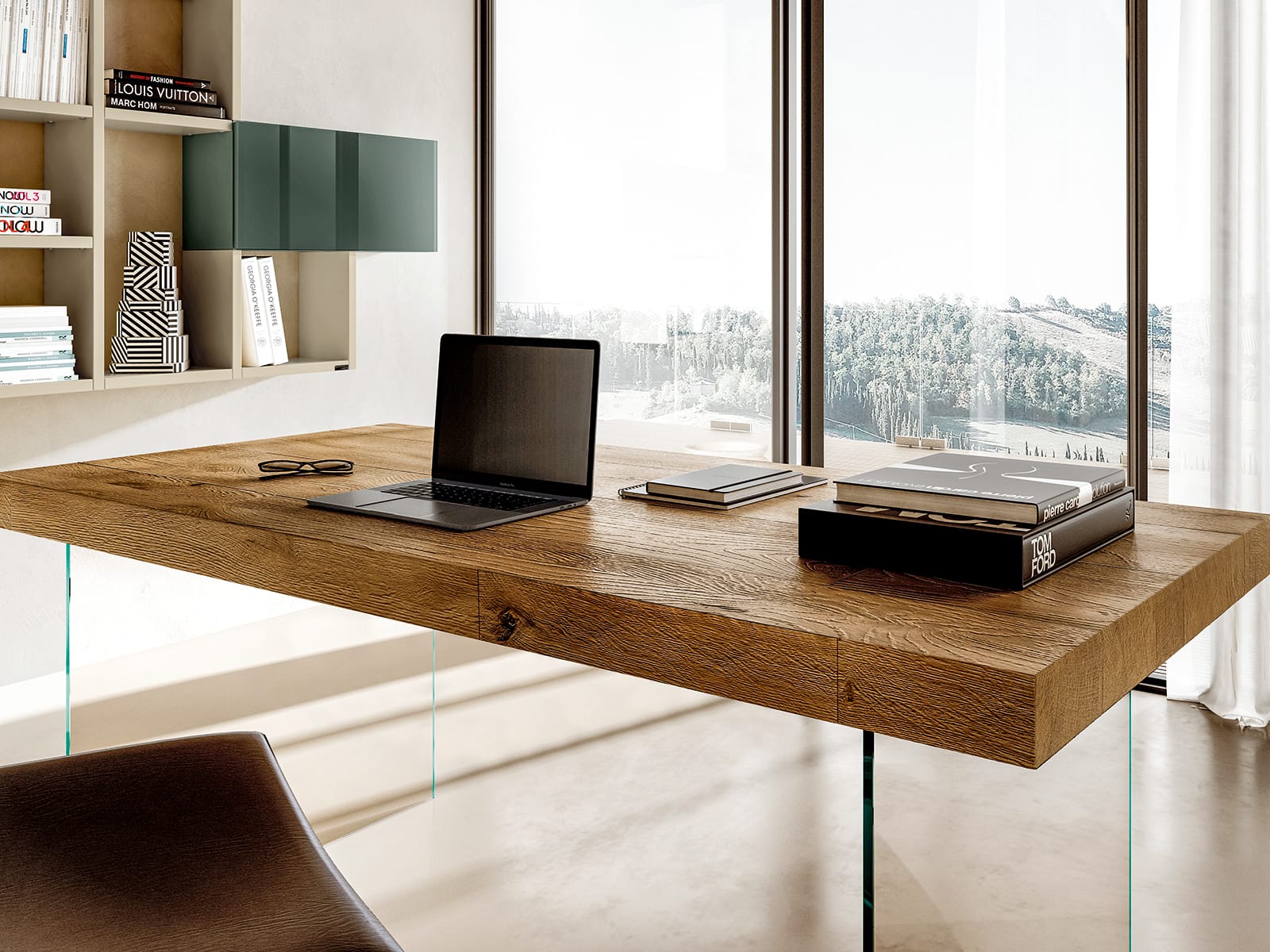 Contemporary Office Desk Essential Double | Italy